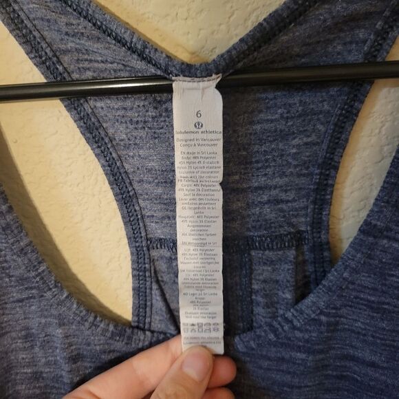 Lululemon Salute the Sun Heathered Cadet Blue 6 - Picture 7 of 9